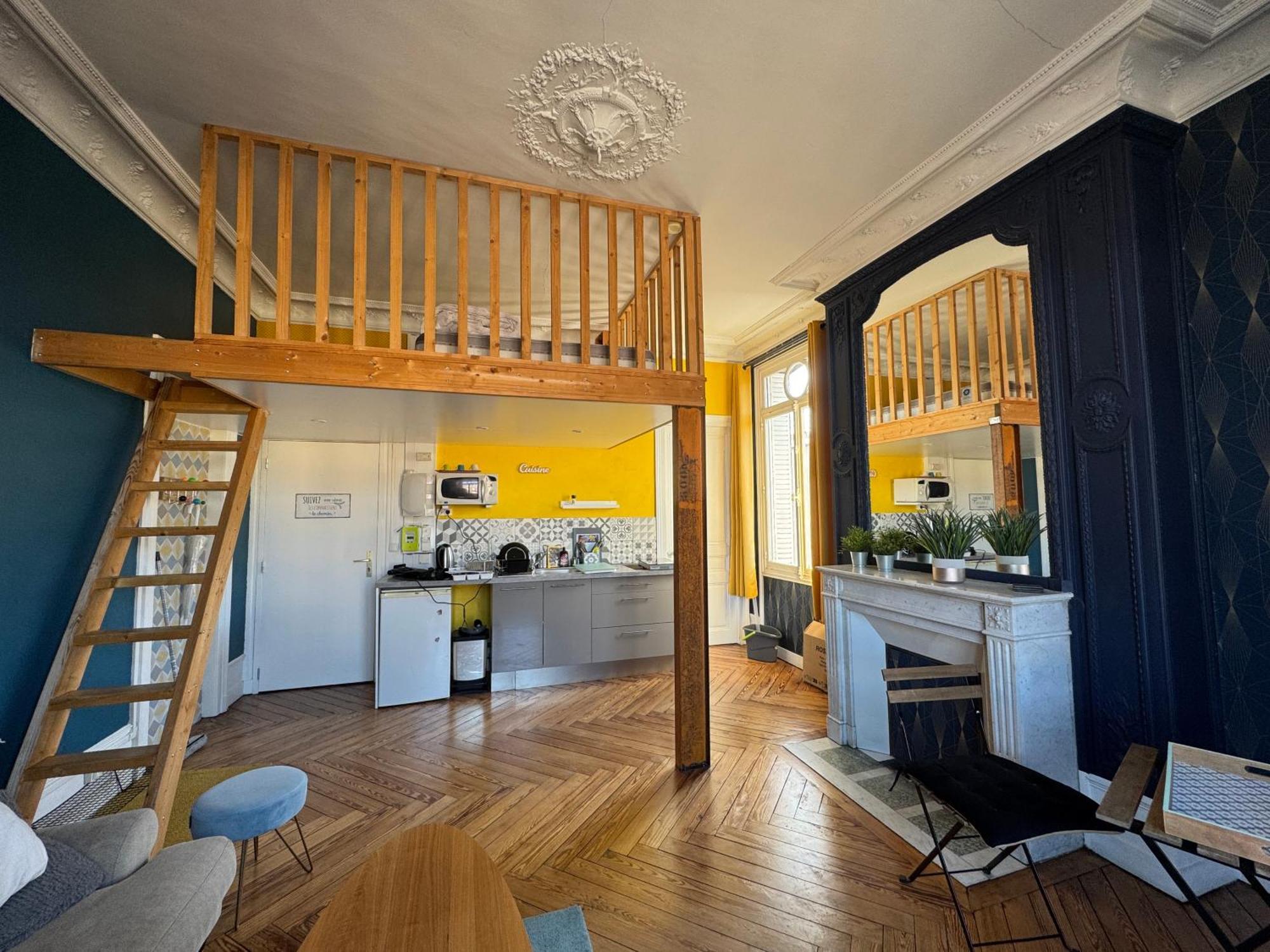 Studio A Rouen Avec Mezzanine Ruan Exterior foto